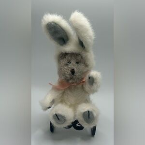 Vintage Boyds Bear Easter Bunny “Watson” Master of Disguise Plush Teddy